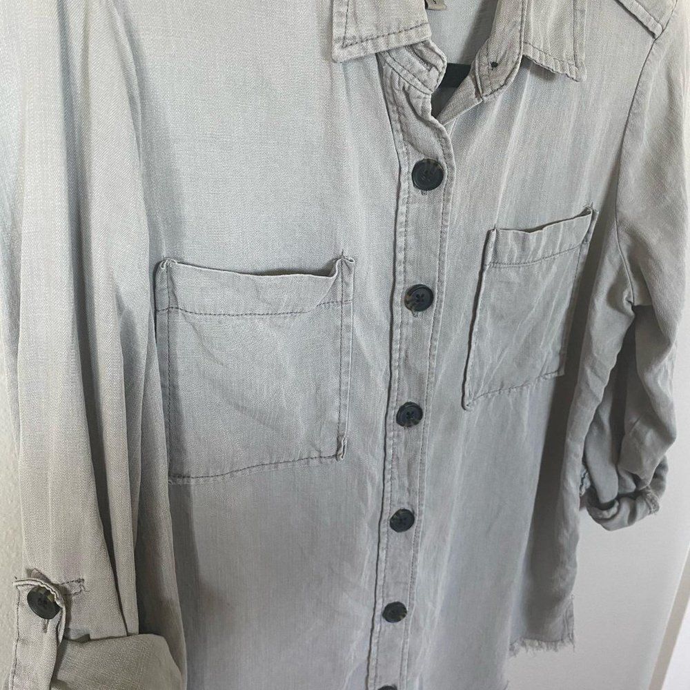 Thread And Supply Women's Long Sleeve Button Up Soft Shirt, Size Small - Picture 5 of 6